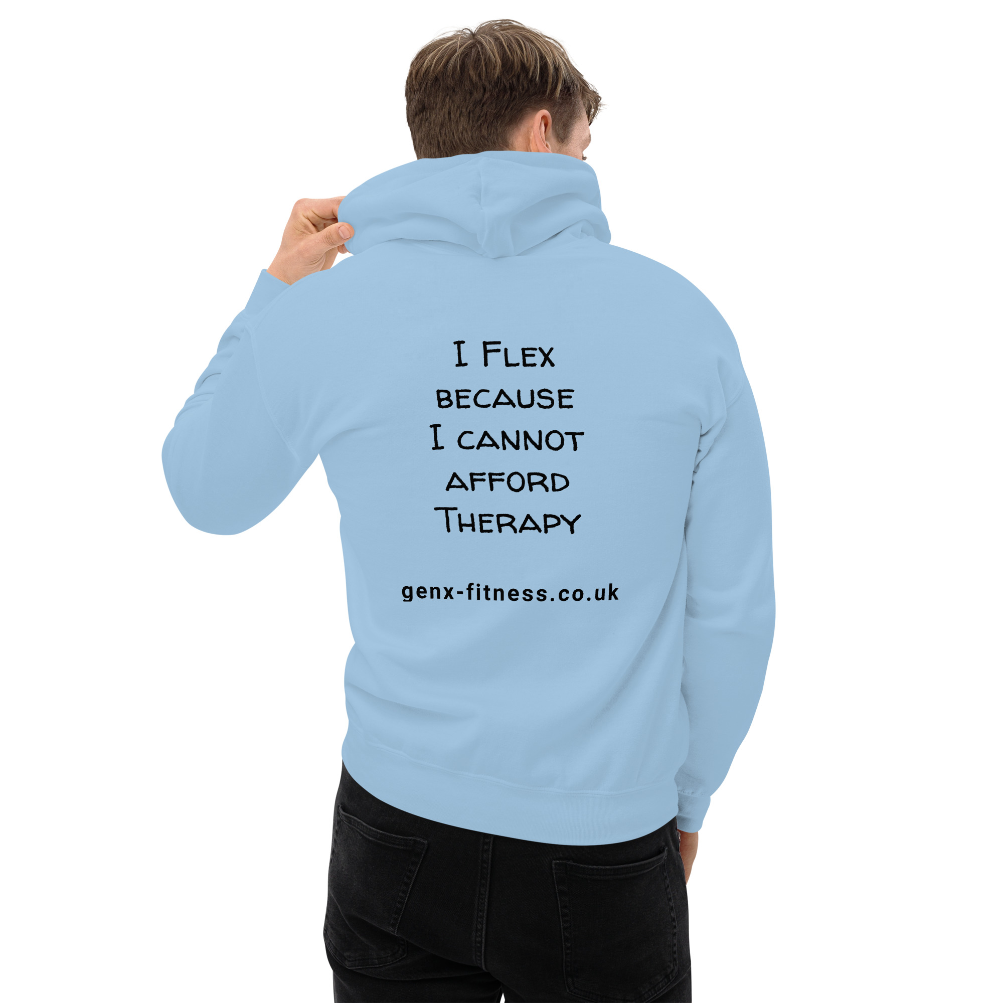 I flex because... Hoodie - Image 11