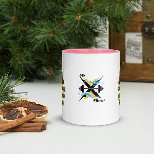 Running gets me going poop mug